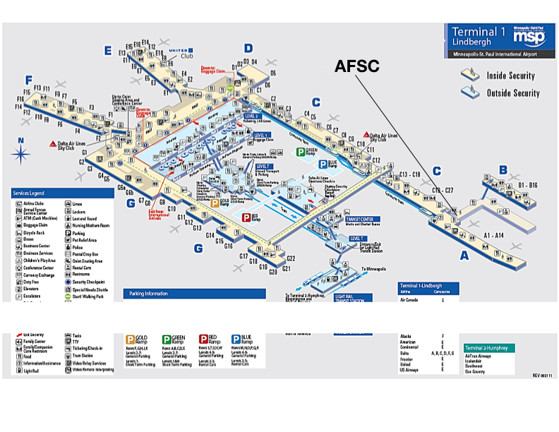 Gates Msp Airport Map